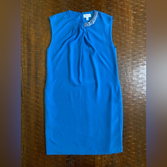 3.1 Phillip Lim For Target 🎯 Size Small Blue Sleeveless Above Knee Shift Dress - Picture 9 of 9